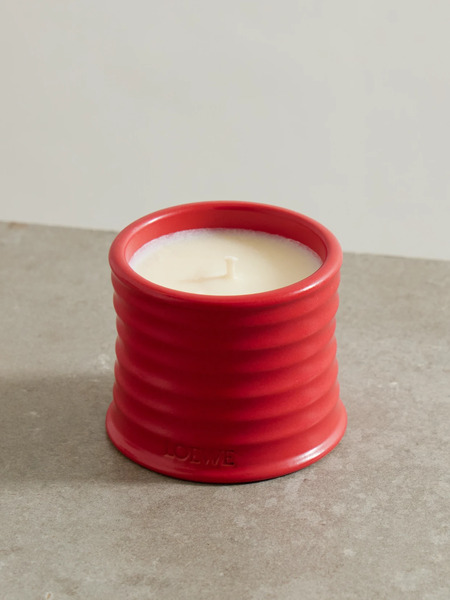  Loewe Perfumes   Tomato Leaves Small Scented Candle, 170g   Red 