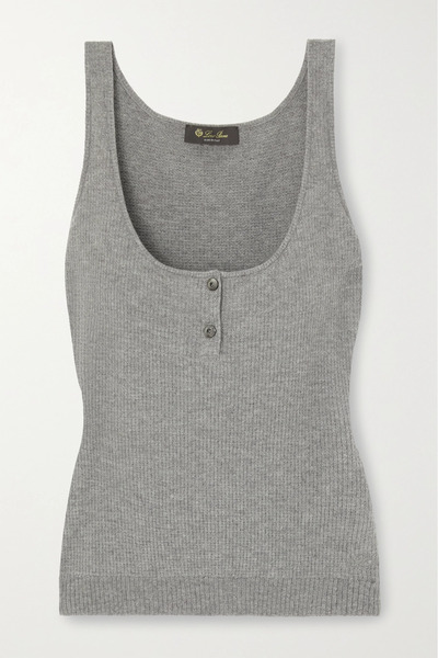  Loro Piana   Cashmere Tank   Gray 