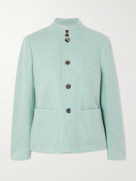  Loro Piana   Mini Spagna Cashmere Blend Jacket   Mint 