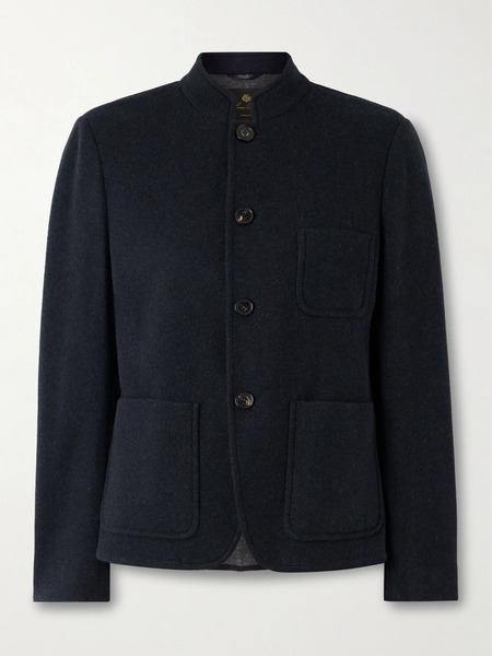  Loro Piana   Mini Spagna Cashmere Blend Jacket   Navy 