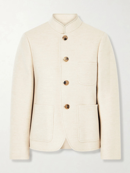  Loro Piana   Spagna Mini Cashmere Jacket   Beige 