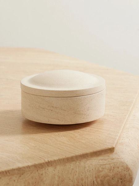  Louise Roe   Gallery Object 07 Limestone Jar   Cream 