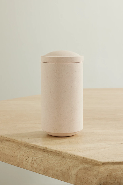  Louise Roe   Gallery Object 03 Limestone Jar   Cream 