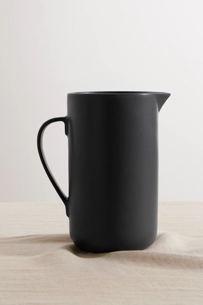  Louise Roe   Pisu 15 Ceramic Pitcher   Black 