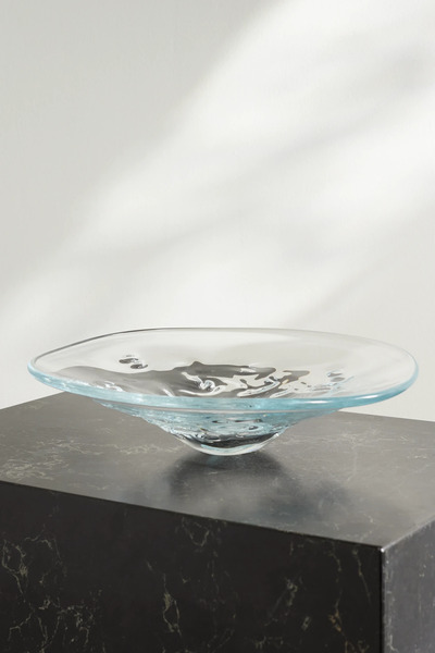  Louise Roe   + Sophia Roe S.r Collection Glass Tray   Clear 