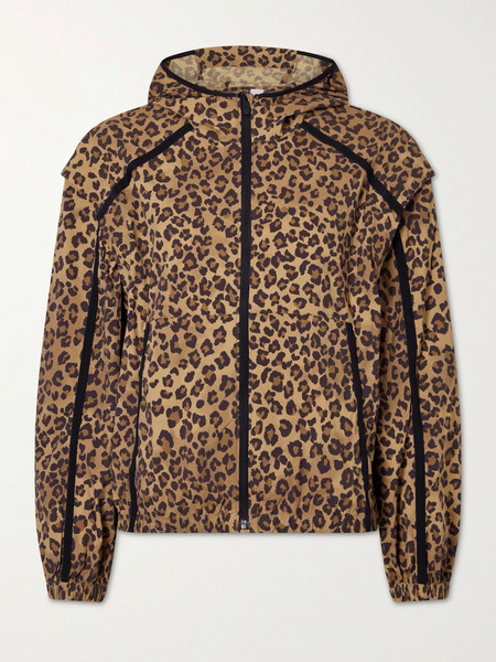  Lululemon   Hooded Leopard Print Shell Jacket   Leopard Print 