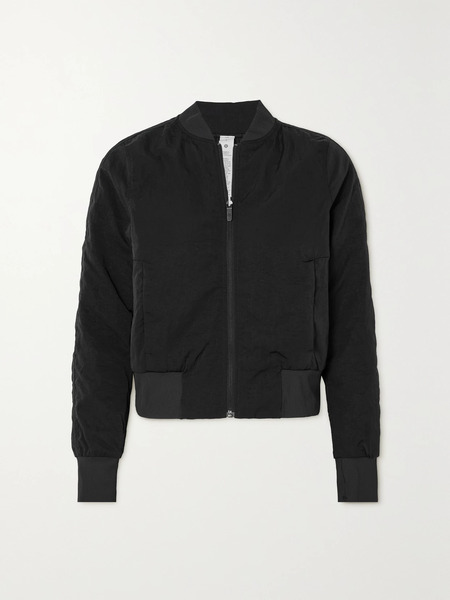  Lululemon   Non Stop Shell Bomber Jacket   Black 
