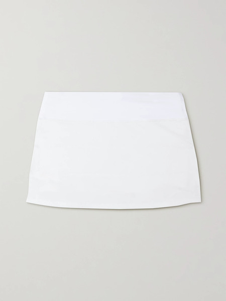  Lululemon   Pace Rival Mid Rise Mini Skirt   White 