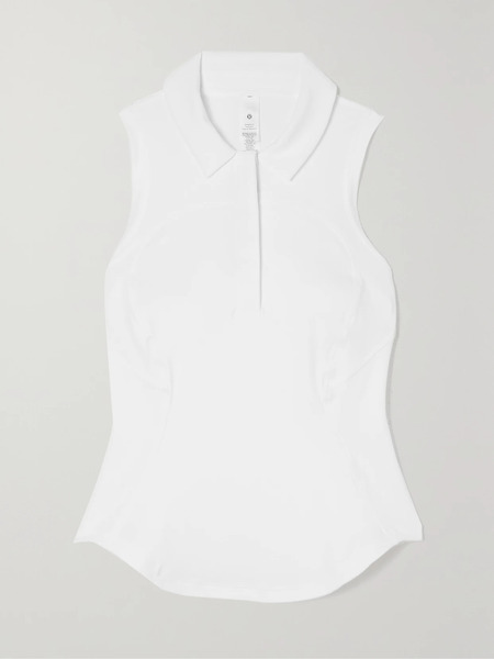  Lululemon   Stretch Recycled Jersey Tank   White 