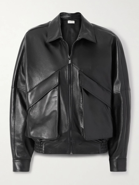  Magda Butrym   Leather Jacket   Black 