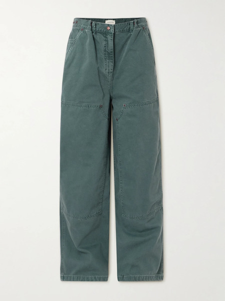  Magda Butrym   Mid Rise Straight Leg Jeans   Green 