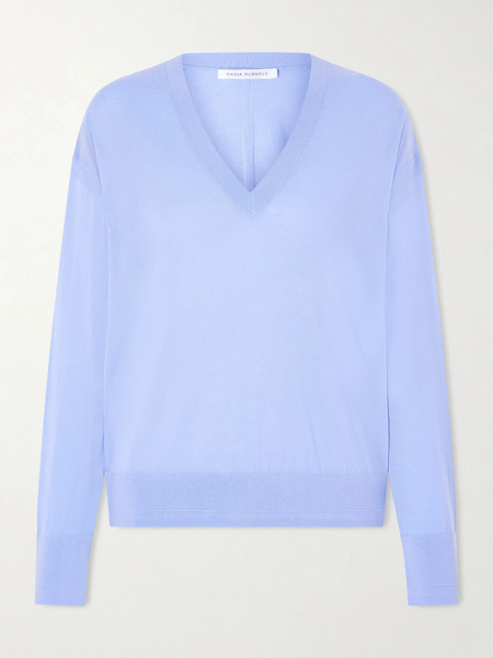  Maria Mcmanus   Merino Wool Sweater   Sky Blue 