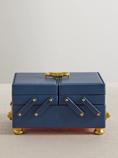  Marla Aaron   The Everything Baby Jewelry Box   Navy 