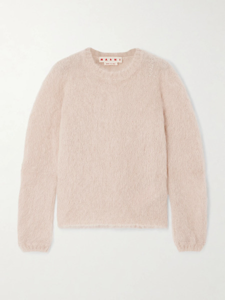  Marni   Mohair Blend Sweater   Pink 
