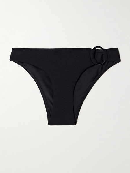  Matteau   Embellished Stretch Recycled Bikini Briefs   Black 