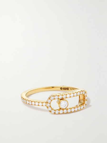  Messika   Move Uno 18 Karat Gold Diamond Ring   54 
