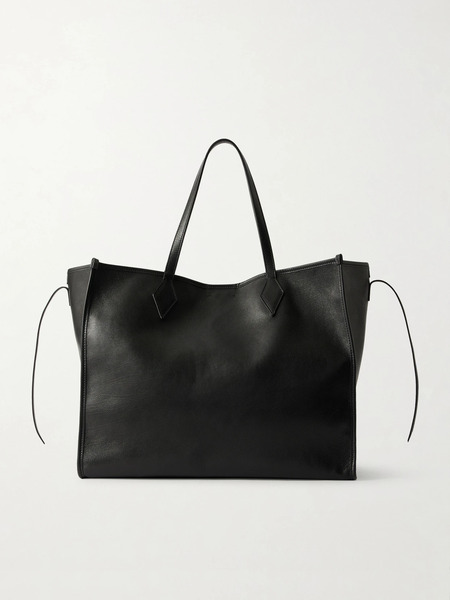  Métier   Chameleon 41 Textured Leather Tote   Black 