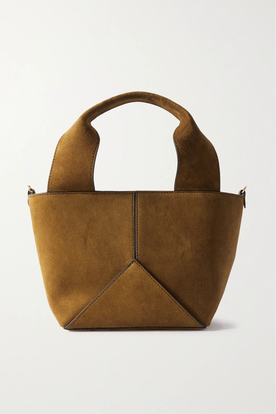  Métier   Market Mini Suede Tote   Camel 