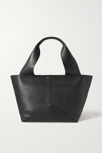  Métier   Market Weekend Leather Tote   Black 