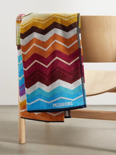  Missoni Home   Hugo Striped Cotton Terry Towel   Multi 