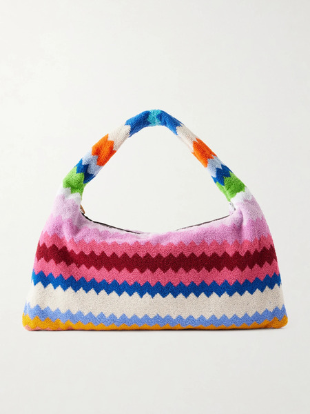  Missoni   Striped Terry Shoulder Bag   Multi 