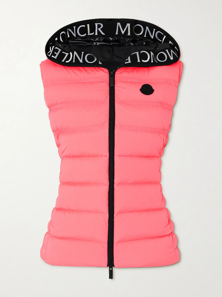  Moncler   Aliterse Quilted Shell Down Vest   Pink 