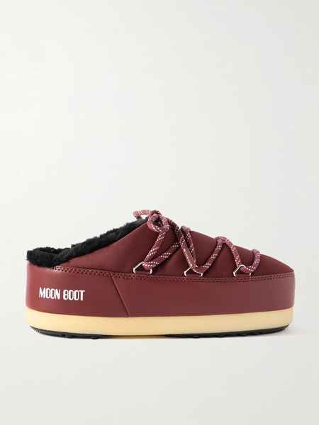  Moon Boot   Evx Shell Ankle Boots   Burgundy 