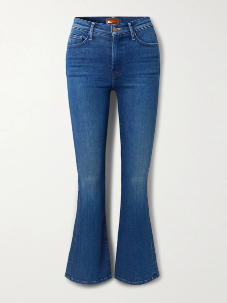  Mother   The Weekender Mid Rise Flared Jeans   Mid Denim 