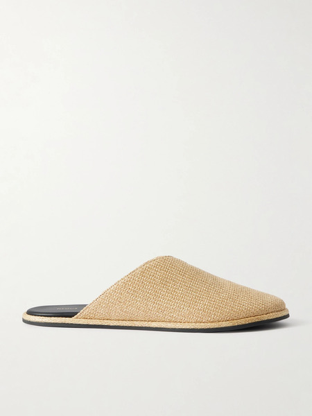  Neous   Attik Raffia Mules   Neutral 