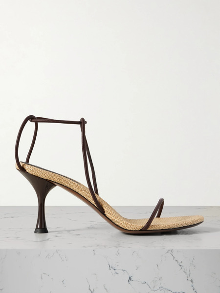  Neous   Nenque Leather Sandals   Chocolate 