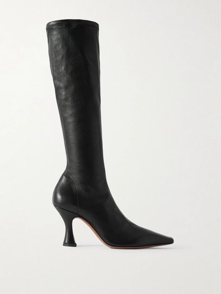  Neous   Ran Leather Knee Boots   Black 