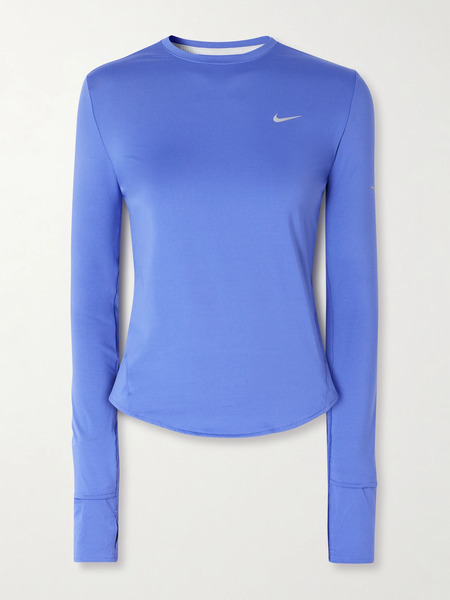  Nike   Swift Dri Fit Running Top   Blue 