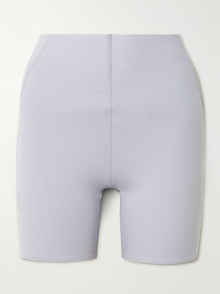  On   Train Tights Stretch Recycled Shorts   Lilac 
