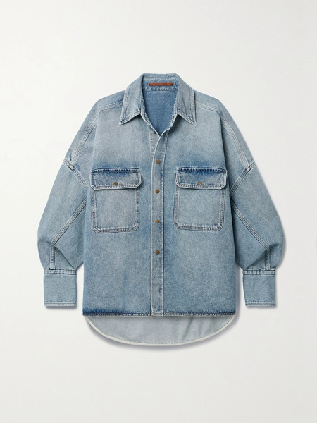  Petar Petrov   Oversized Denim Jacket   Blue 