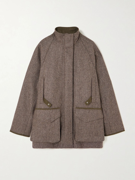  Purdey   Wool Tweed Jacket   Brown 