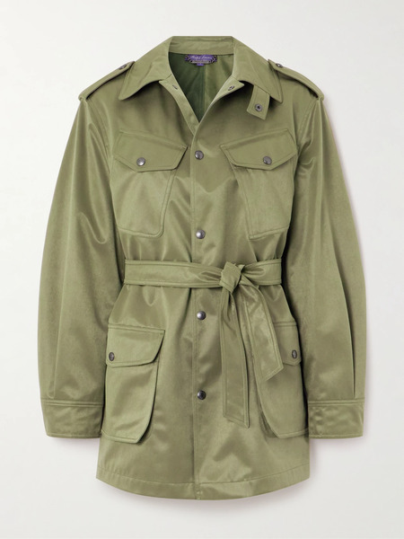  Ralph Lauren Collection   Teresa Shell Jacket   Dark Green 