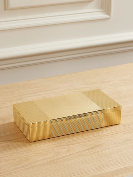  Ralph Lauren Home   Luke Small Gold Plated Box   One Size 