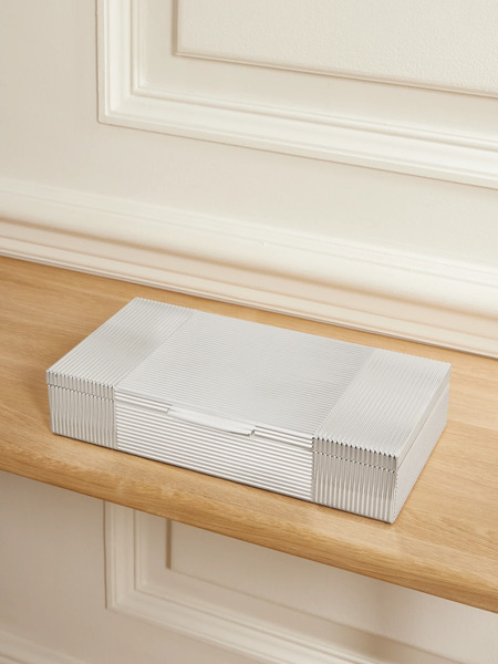  Ralph Lauren Home   Luke Small Silver Plated Box   One Size 