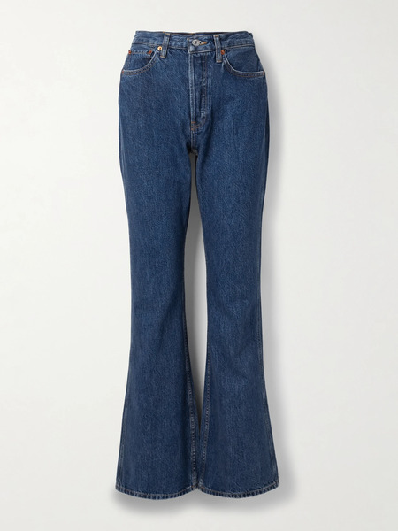  Re/done   The Riding Jean High Rise Flared Jeans   Mid Denim 
