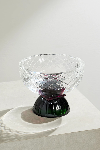  Reflections Copenhagen   Jackie Crystal Bowl   Green 