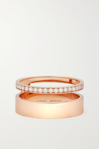  Repossi   Berbère Module 18 Karat Rose Gold Diamond Ring   51 