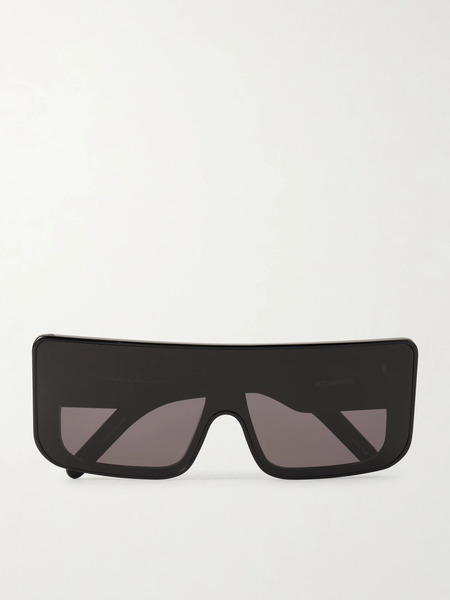  Rick Owens   Documenta Square Frame Sunglasses   Black 