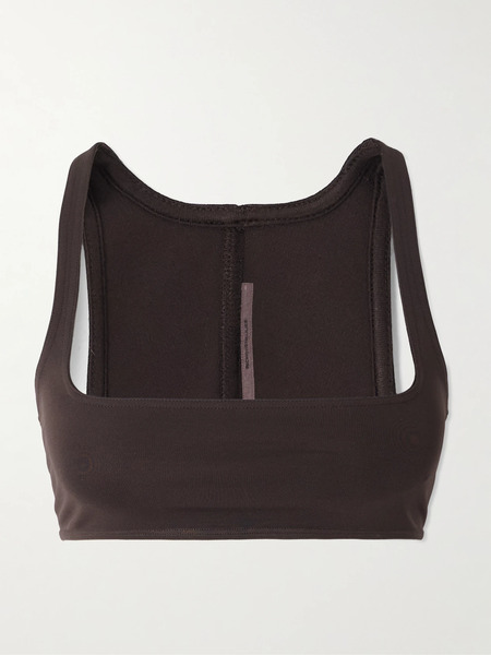 Rick Owens   Stretch Jersey Bralette   Brown 