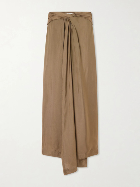  Róhe   Knotted Woven Tunic   Brown 