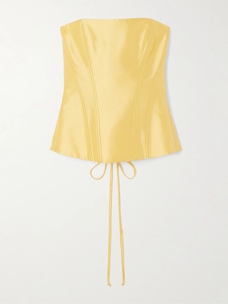  Rosamosario   Barbie Taffeta Corset   Yellow 