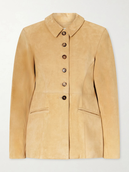  Rùadh   The Barclay Suede Jacket   Tan 