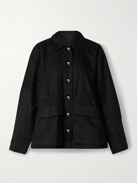 Rùadh   The Constance Denim Jacket   Black 