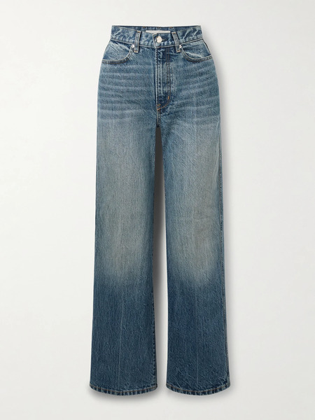  Rùadh   The Quinn High Rise Straight Leg Jeans   Mid Denim 