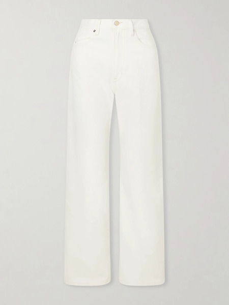  Rùadh   The Quinn Straight Leg Jeans   White 