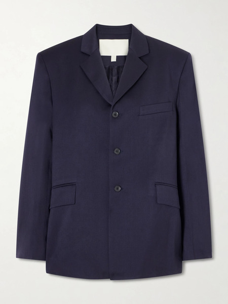  Rùadh   The Stewart Wool Blazer   Navy 